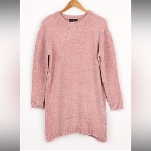 Lulus Pink Sweater Dress